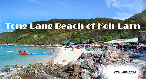 Tong Lang Beach on Koh Larn Island, Pattaya
