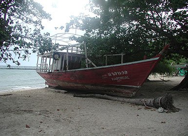 Boat parking for old fishing boats