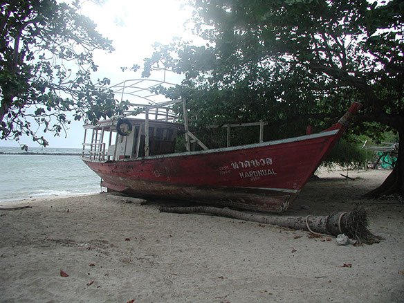 Boat parking for old fishing boats