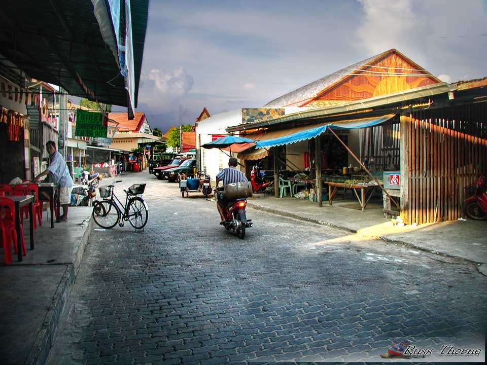 Main Street Naban Village on Koh Larn