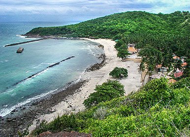 Nual Beach photo from above, Pattaya, Koh Larn