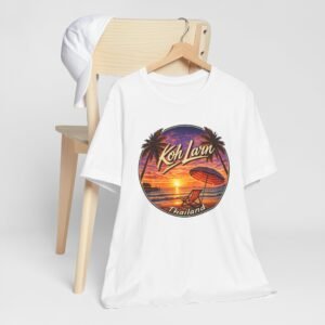 Koh Larn Sunset Beach T-Shirt – Thailand Island Escape - Image 4