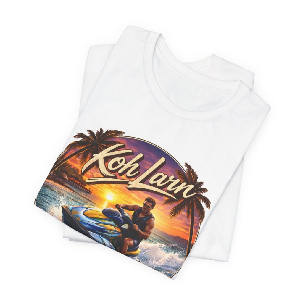 Koh Larn Thailand Jet Ski Sunset Tee